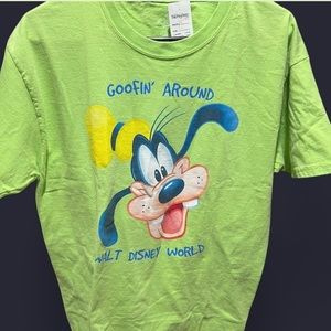 Disney Green Goofin' Around Short Sleeve Tee (unisex)